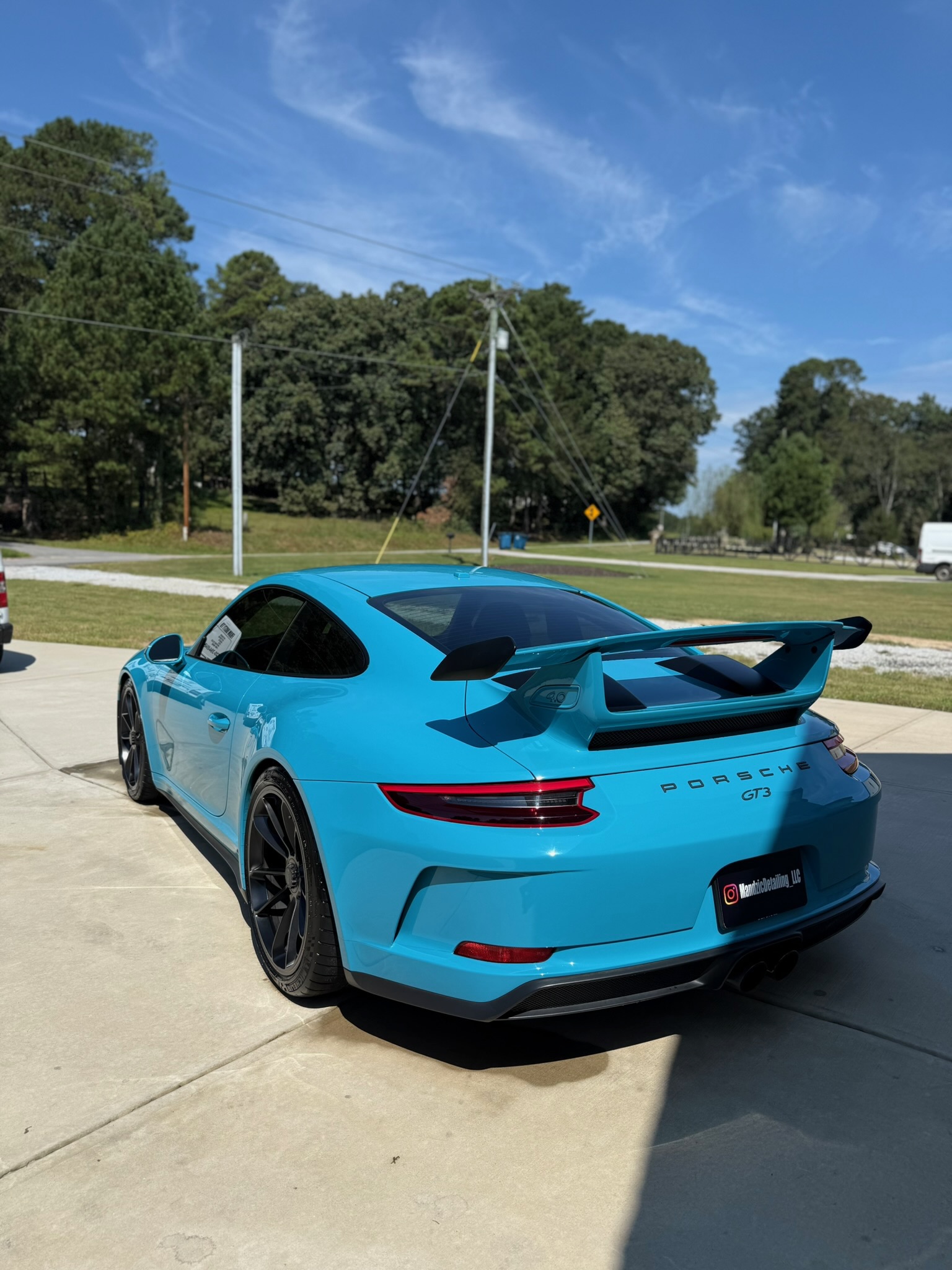 Porsche 911 GT3 — paint correction result